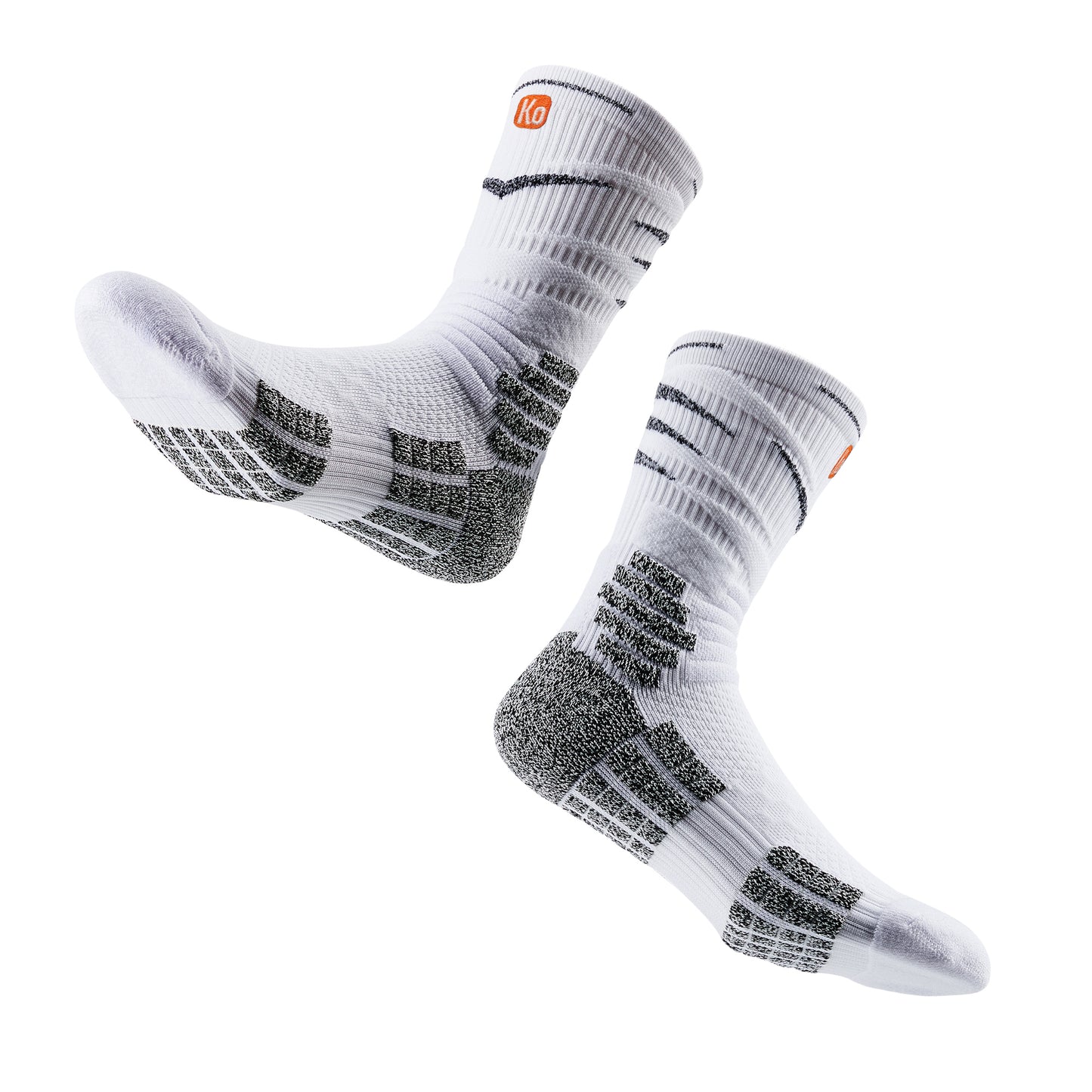 Ko Pro Baller Socks - White