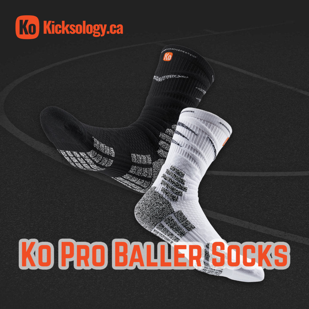 Ko Pro Baller Socks - White