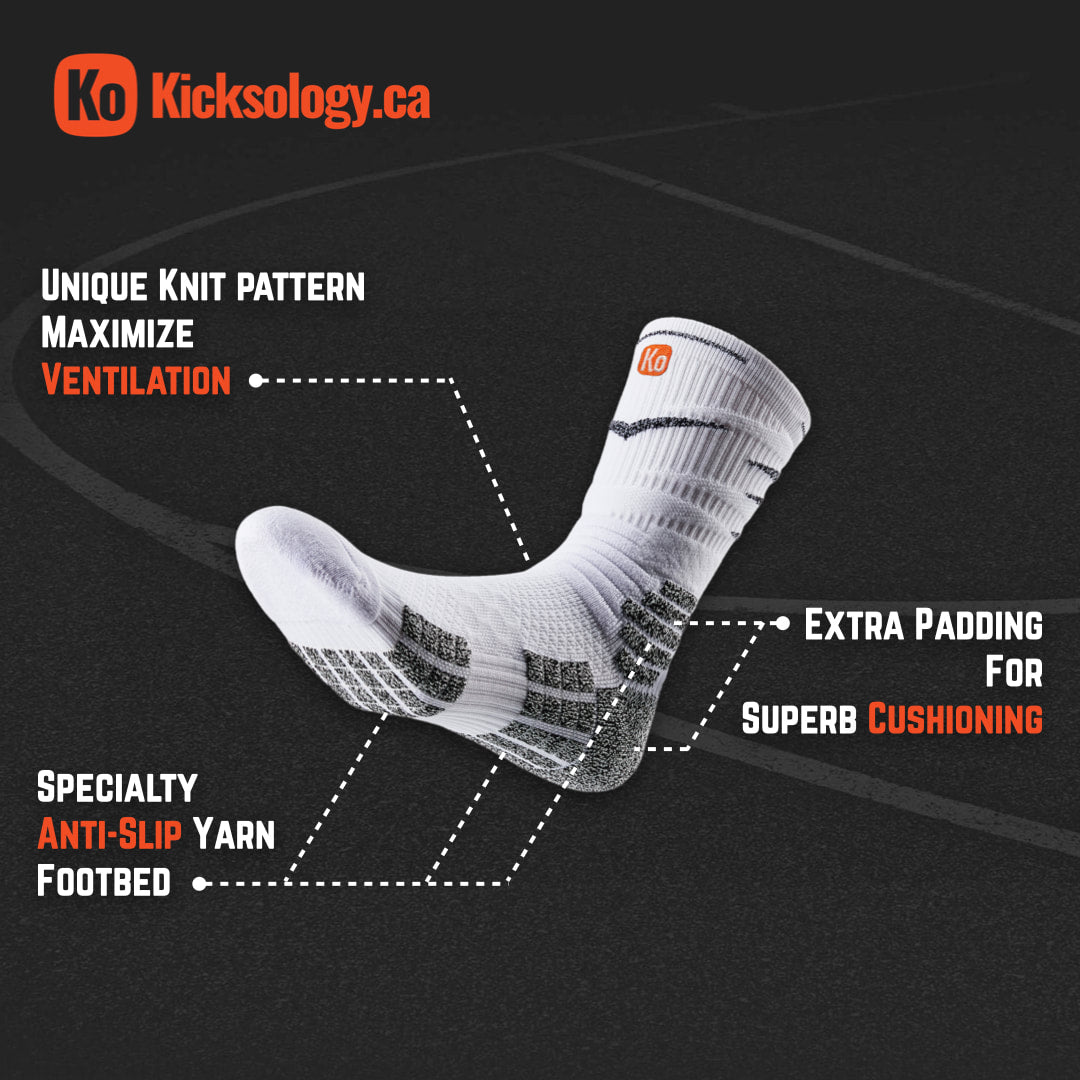 Ko Pro Baller Socks - Black
